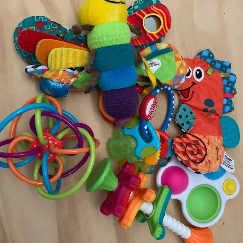 Lot of infant toys, Fatbrain, Lamaze